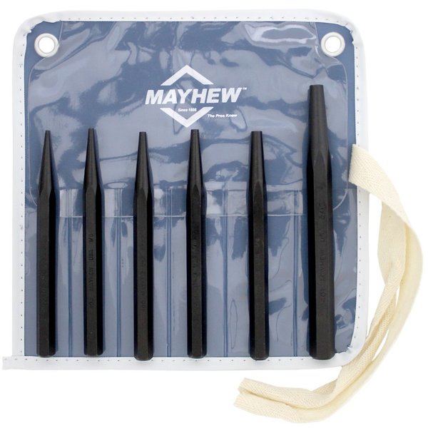 Mayhew PUNCH KIT SOLID 4006-K 6 PC MY61340